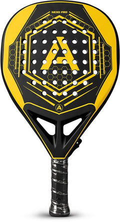 ACE Padel Nexo Pro 12K - Diamant Padelracket - Extreme Power - Mat Goud/Zwart - Incl. Geïsoleerde Tas