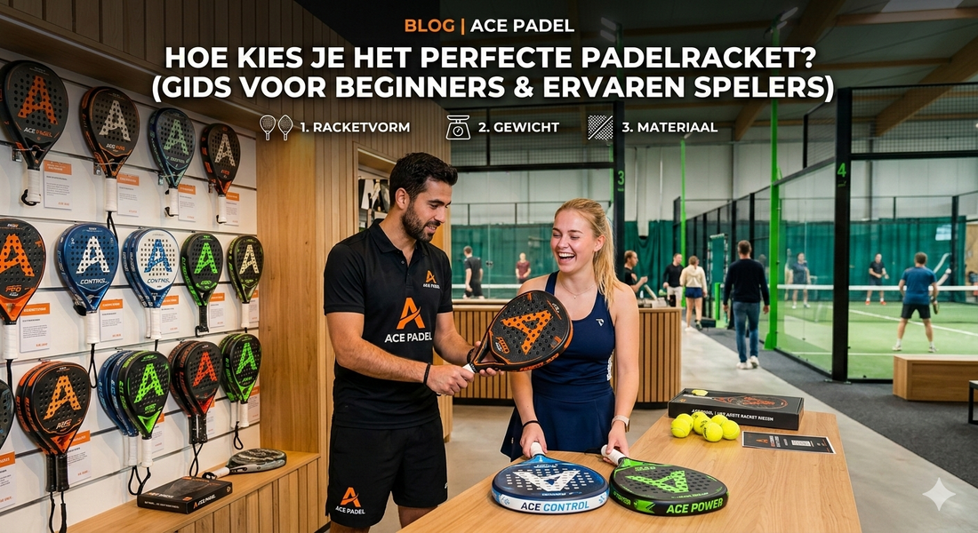 Hoe kies je het juiste padelracket?