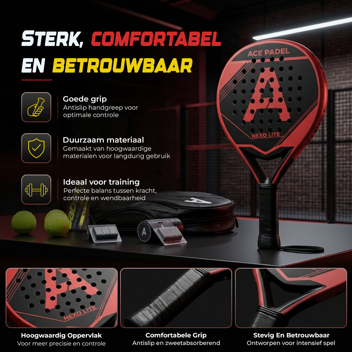 Ace Padel beginnerspakket – foto 6