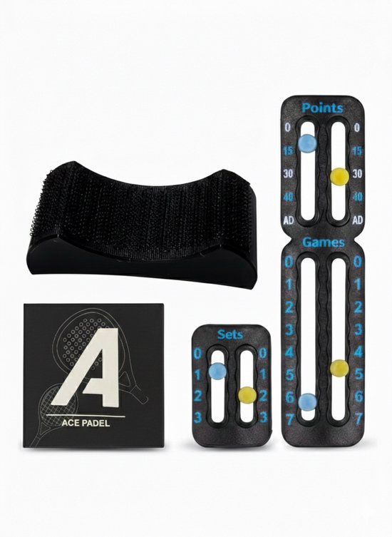 Ace Padel combideal scorekeeper en ballenraper