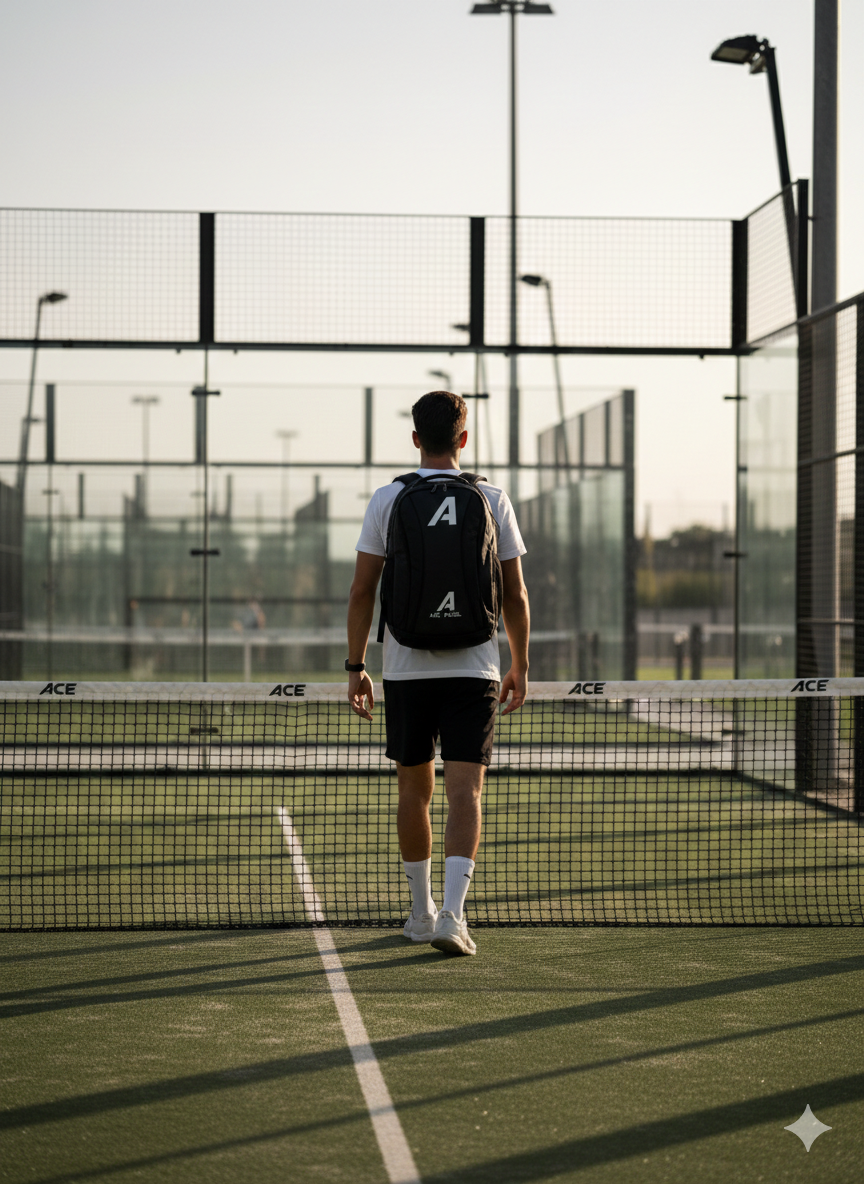 Ace Padel Rugzak – Met Apart Racketvak en Schoenenvak – Sportieve Padel Tas