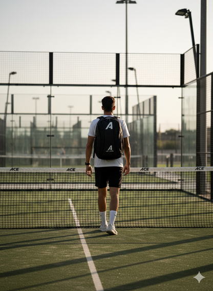 Ace Padel Rugzak – Met Apart Racketvak en Schoenenvak – Sportieve Padel Tas